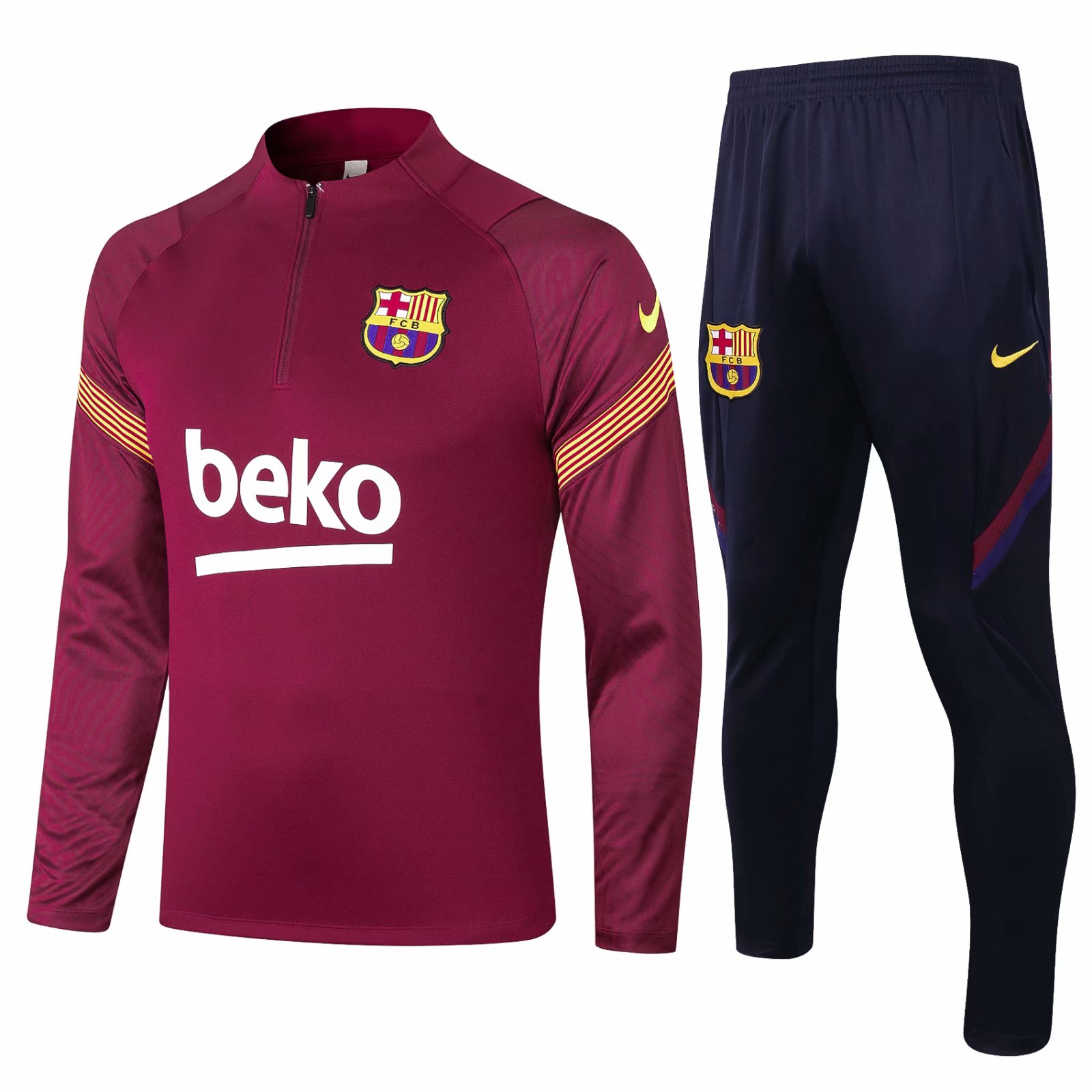 2020-2021 Barcelona kids football training suit