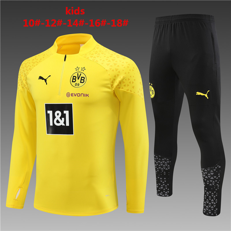 2023-2024  Dortmund  kids Training suit 