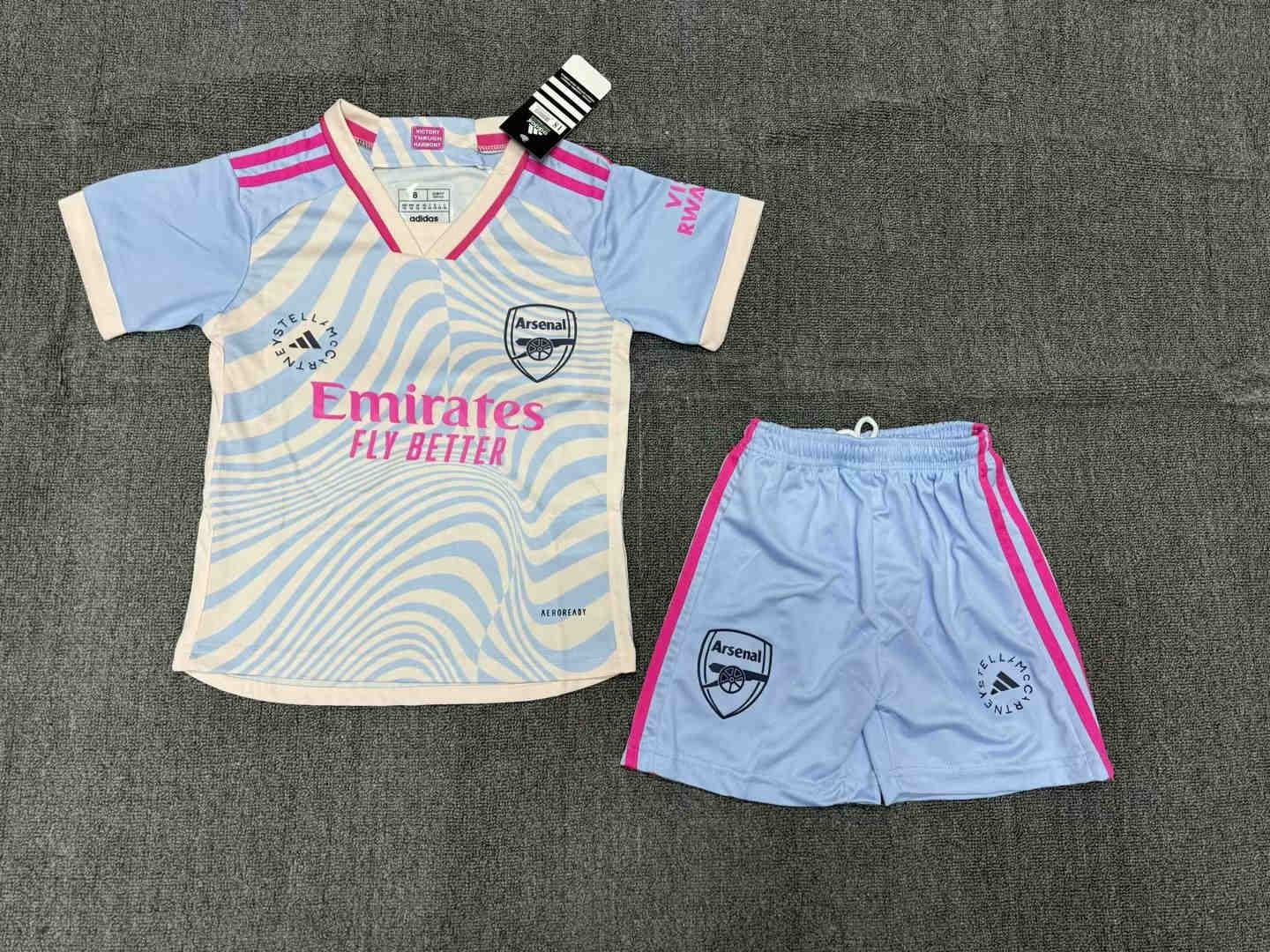 2023-2024 Arsenal kids kit