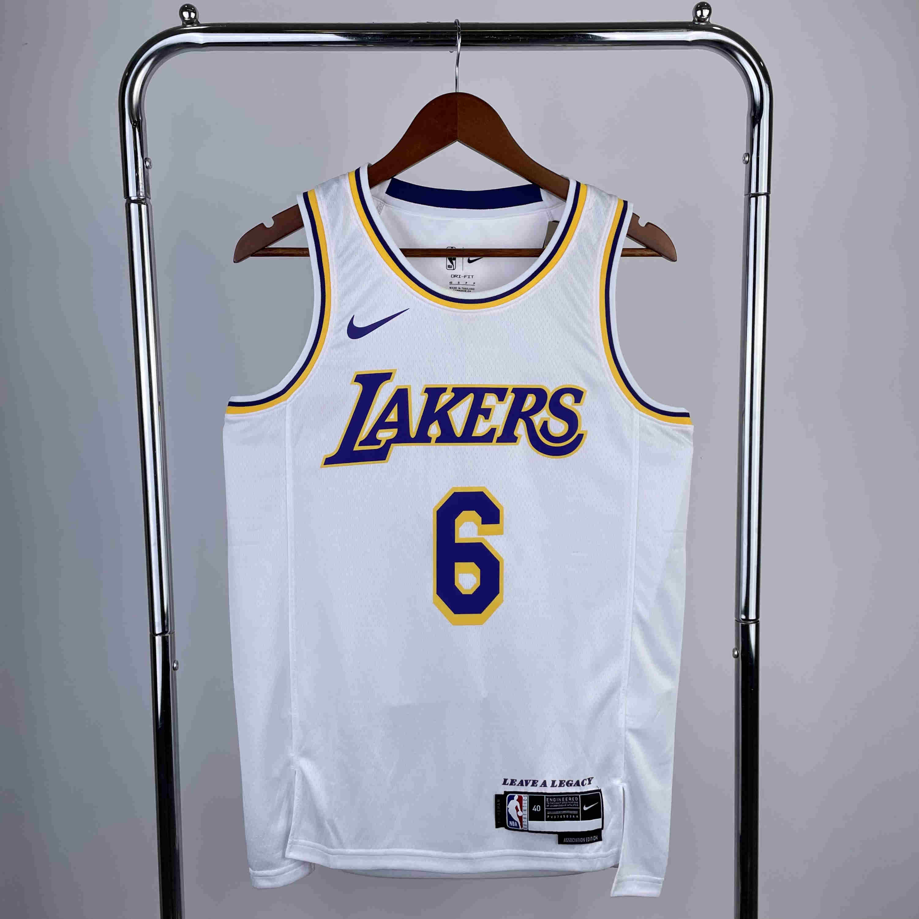 Los Angeles Lakers NBA Jersey  James 6
