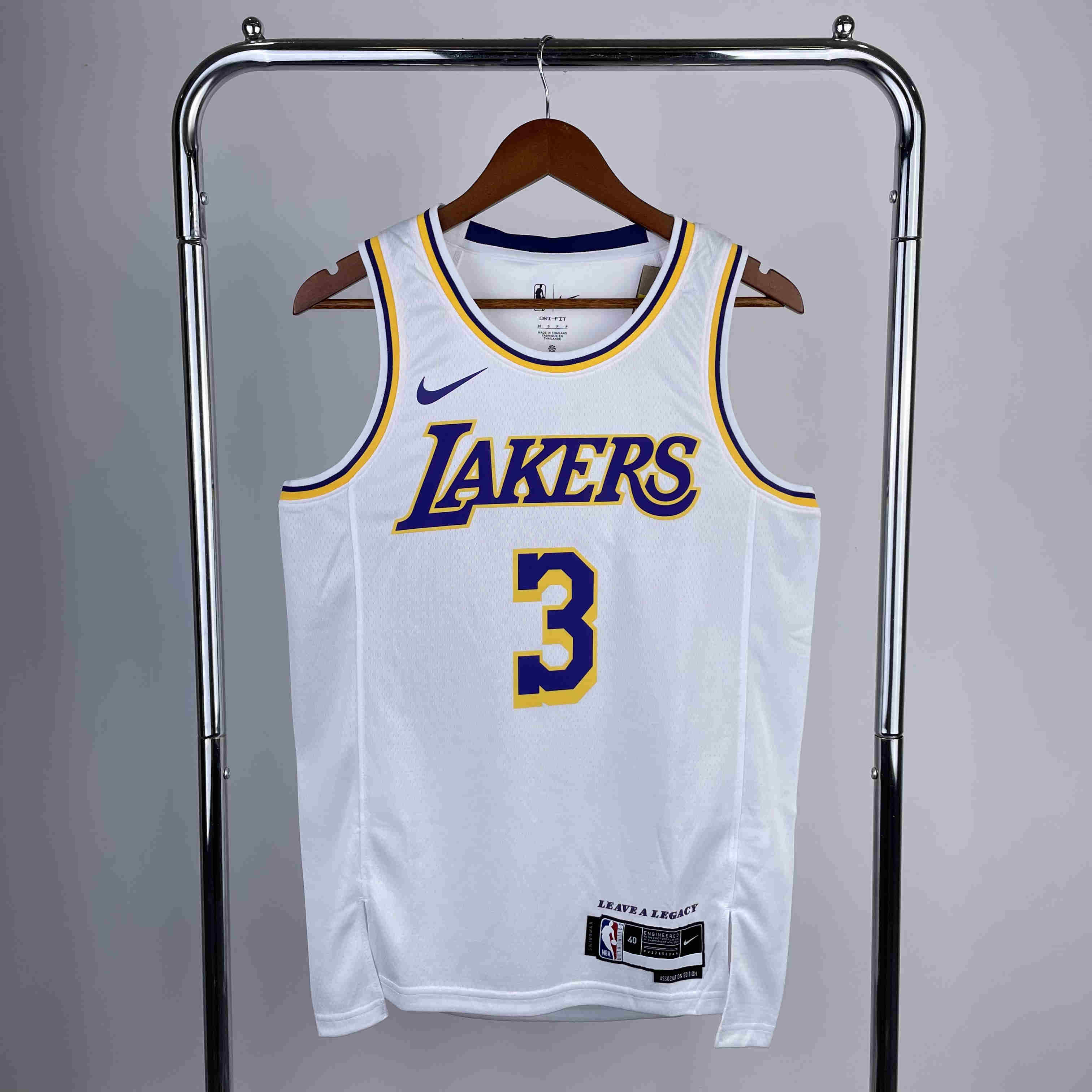 Los Angeles Lakers NBA Jersey Davis 3