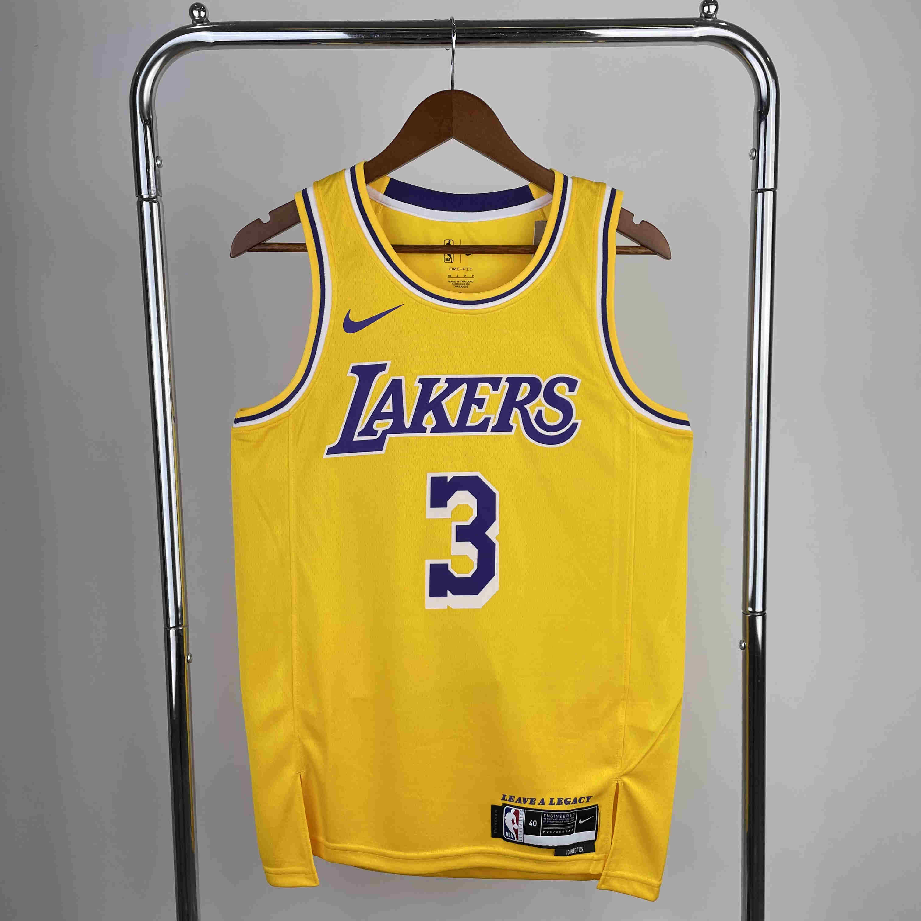 Los Angeles Lakers NBA Jersey Davis 3