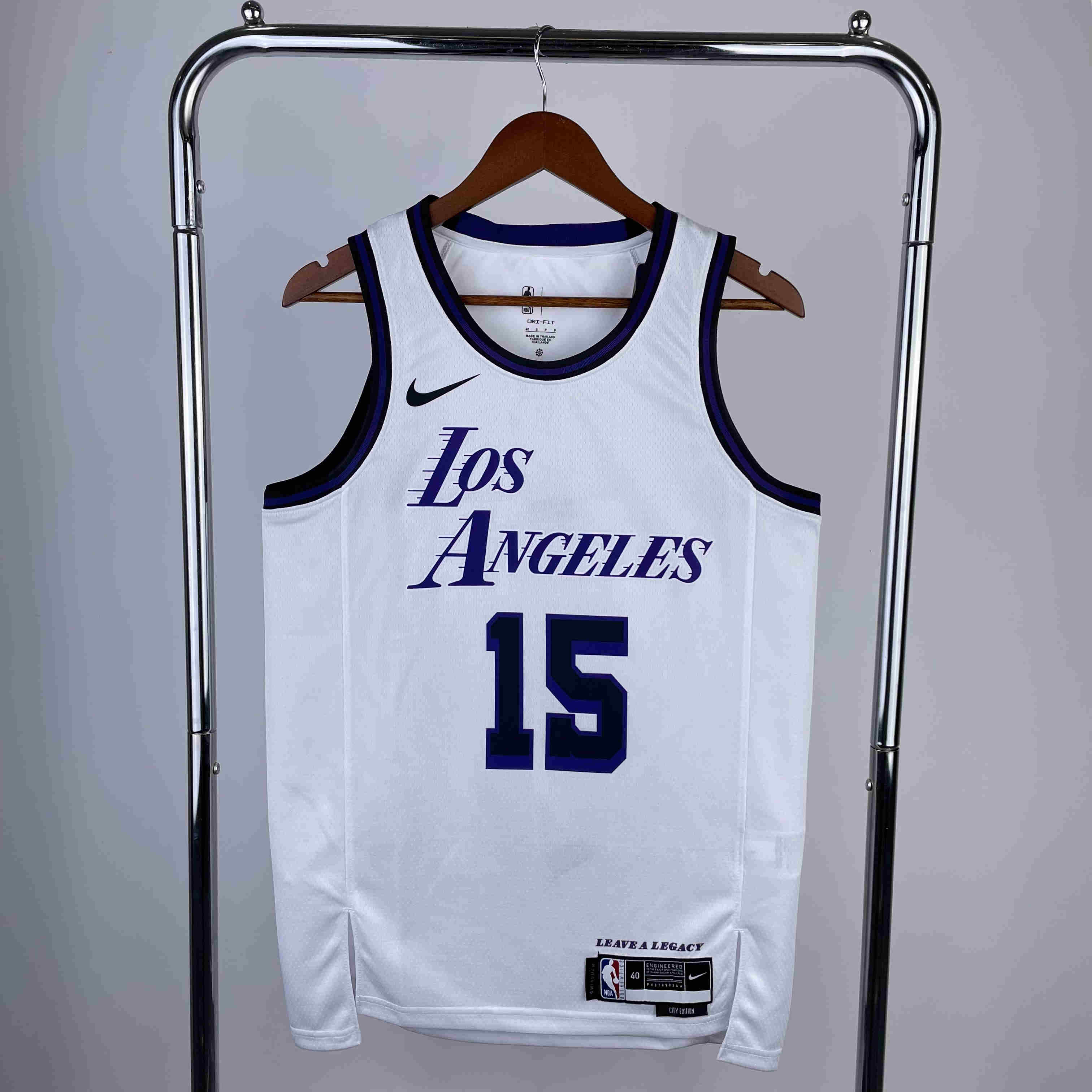 Los Angeles Lakers NBA Jersey reaves  15