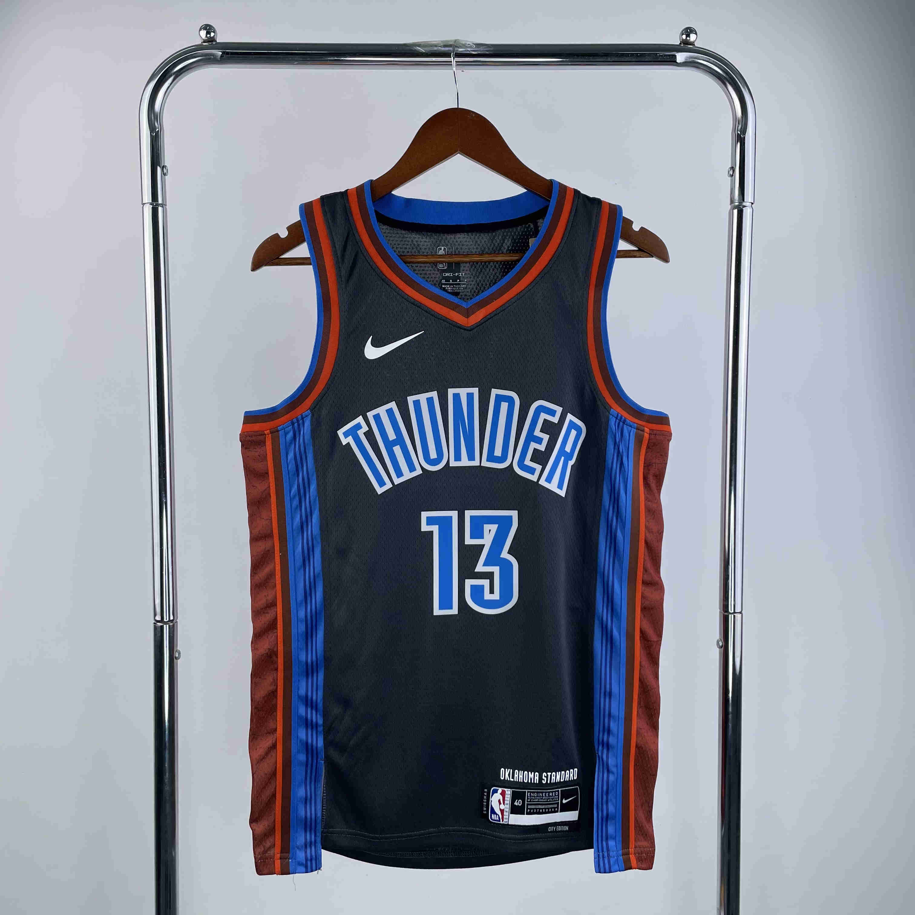 Oklahoma City Thunder  NBA Jersey  George 13
