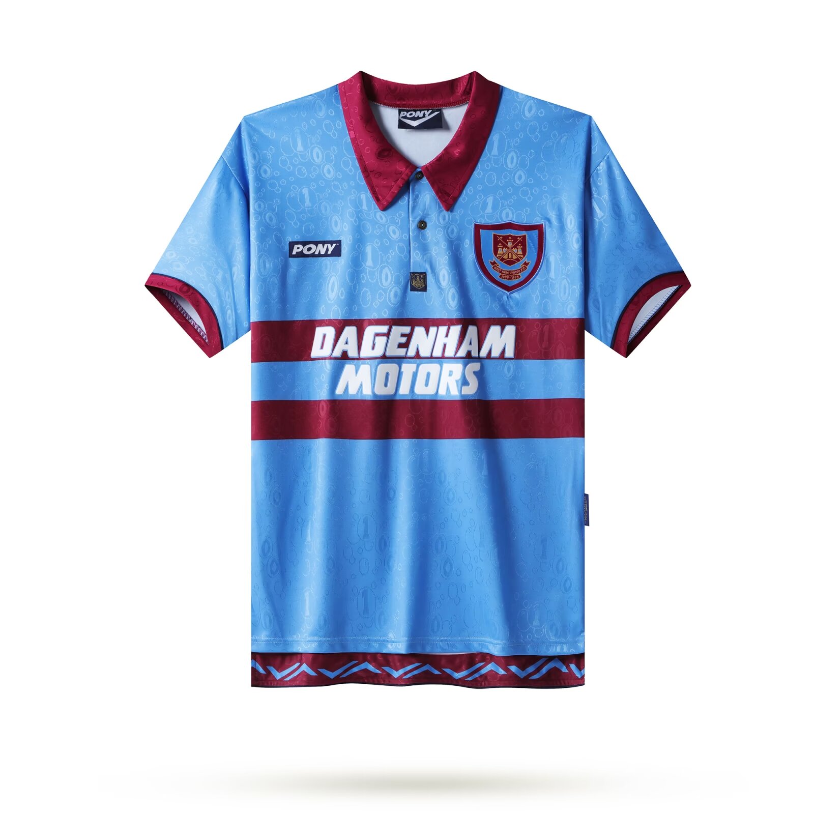 1995-1997 West Ham United Long sleeved retro