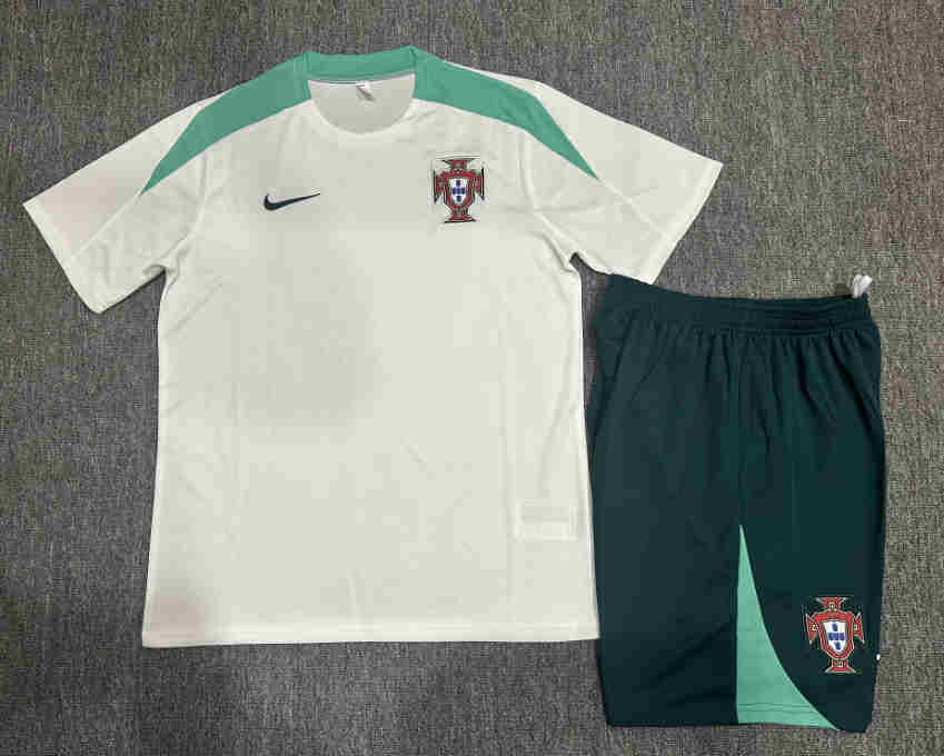 2024-2025Portugal Training clothes kids kit With pockets